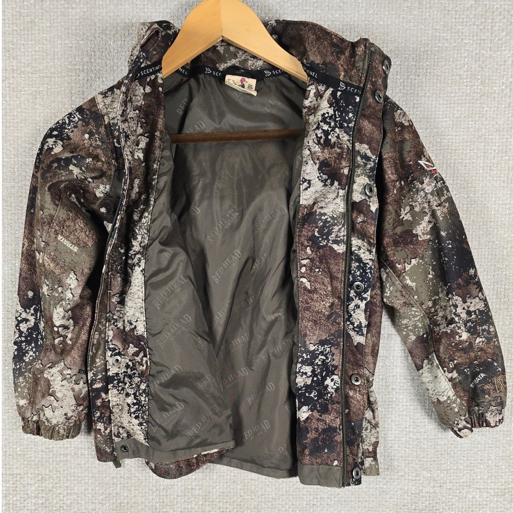 RedHead Youth‎ Hunting Jacket TrueTimber Strata Scentinel Camo Small S Small